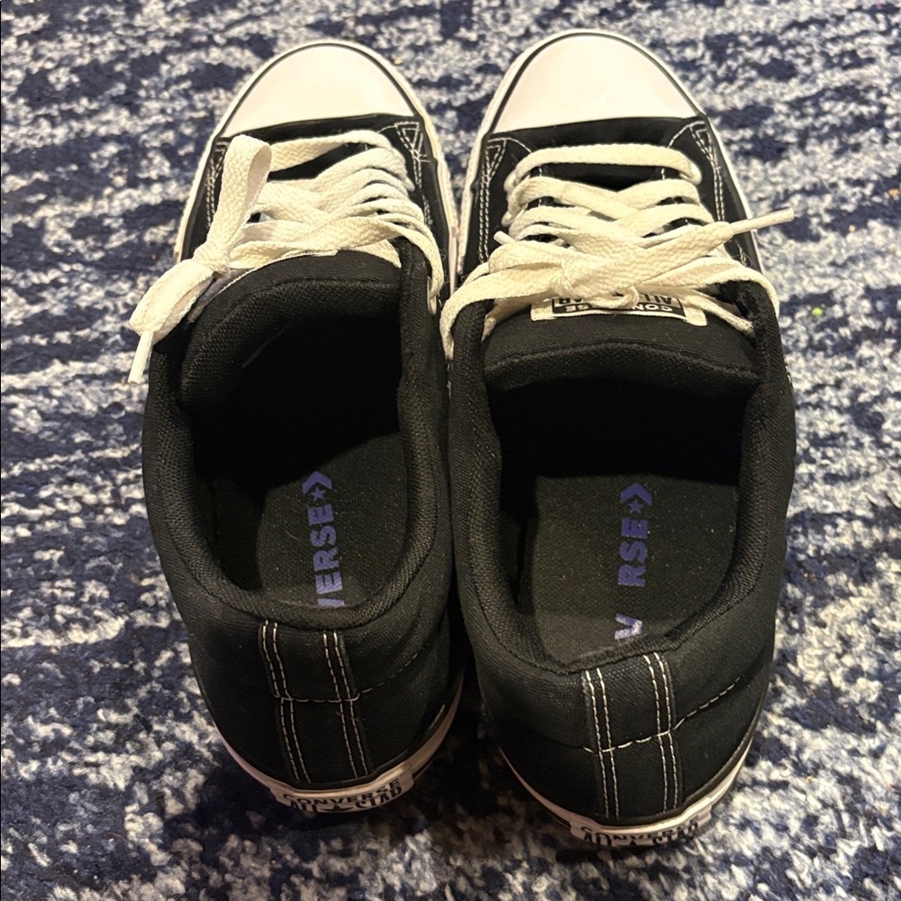 Converse Black and White Sneakers - Picture 3 of 7